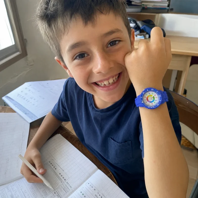 Montre Montessori pour Garçon et Fille