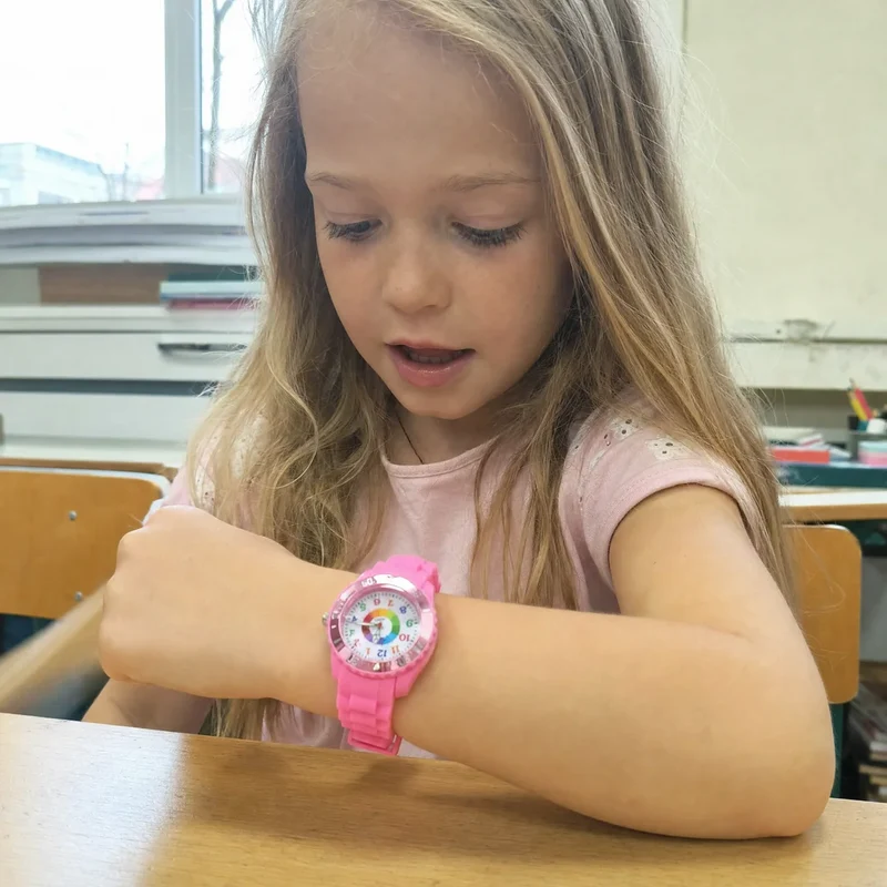 Montre Montessori pour Garçon et Fille