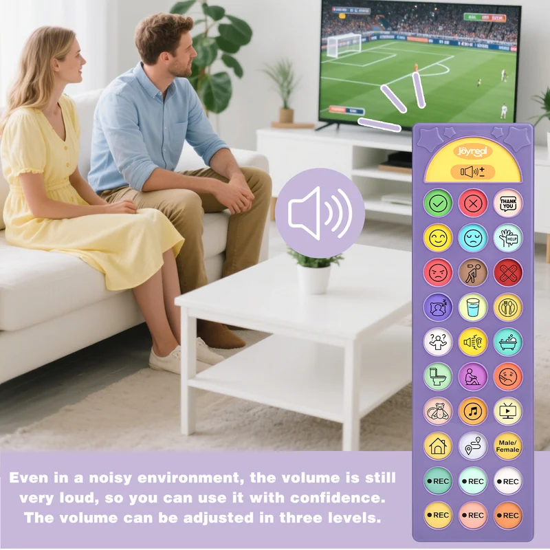 Joyreal AAC Speech Device Bundle, Communication Board for Autism Nonverbal Children & Early Language Support