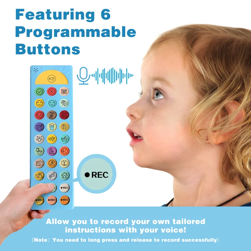 Joyreal AAC Speech Device Bundle, Communication Board for Autism Nonverbal Children & Early Language Support