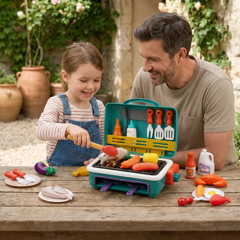 Barbecue Éducatif Montessori pour Enfant
