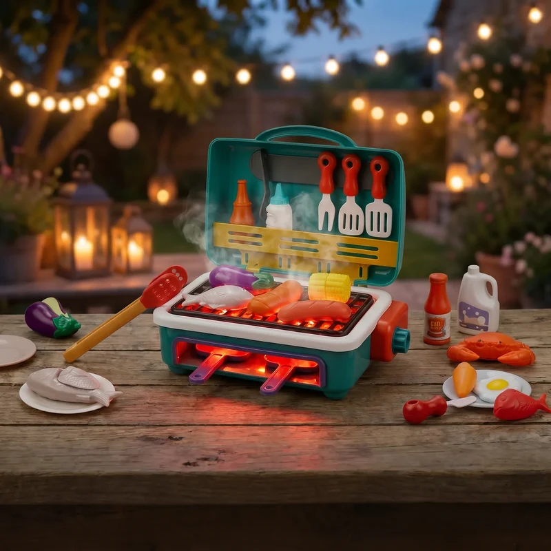 Barbecue Éducatif Montessori pour Enfant