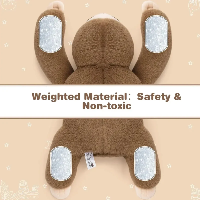 Sloth Doll Weighted Sensory Toys for reducing anxiety & improving focus