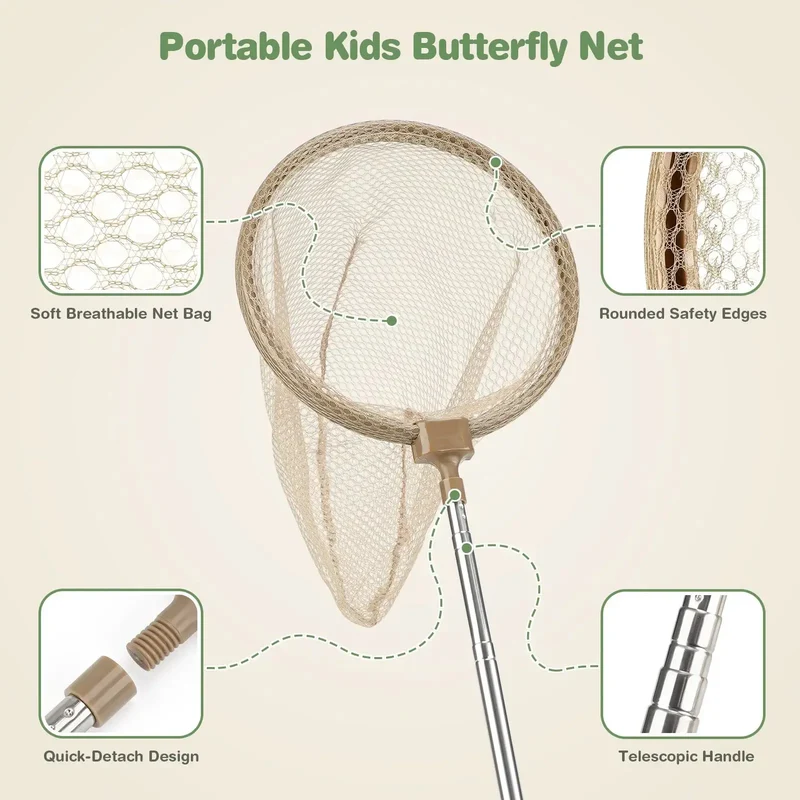 Wooden Bug Catcher Kit for Kids