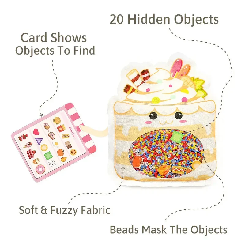 3-Pack Hide and Seek Busy Bags for Kids 3+