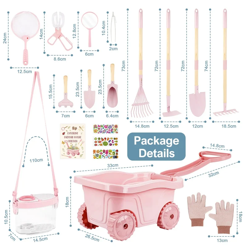 Premium Gardening Toys, Bug Catcher Kit for Outdoors & Planting