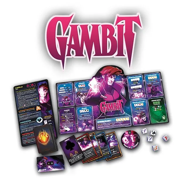 Dice Throne Marvel - Cyclope, Gambit, Malicia, Jean Grey