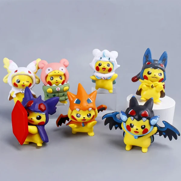 Pack 7 figurines Pokemon