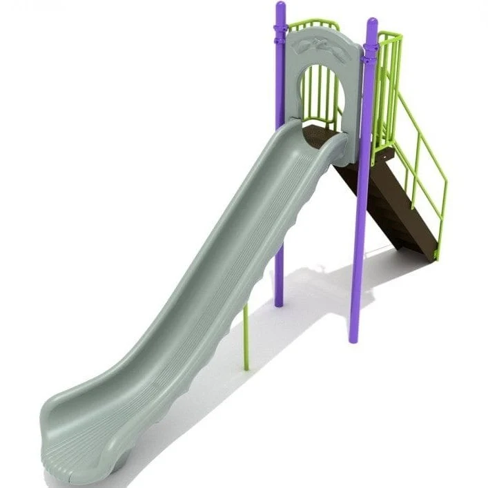 6' High - Single Straight Playground Slide