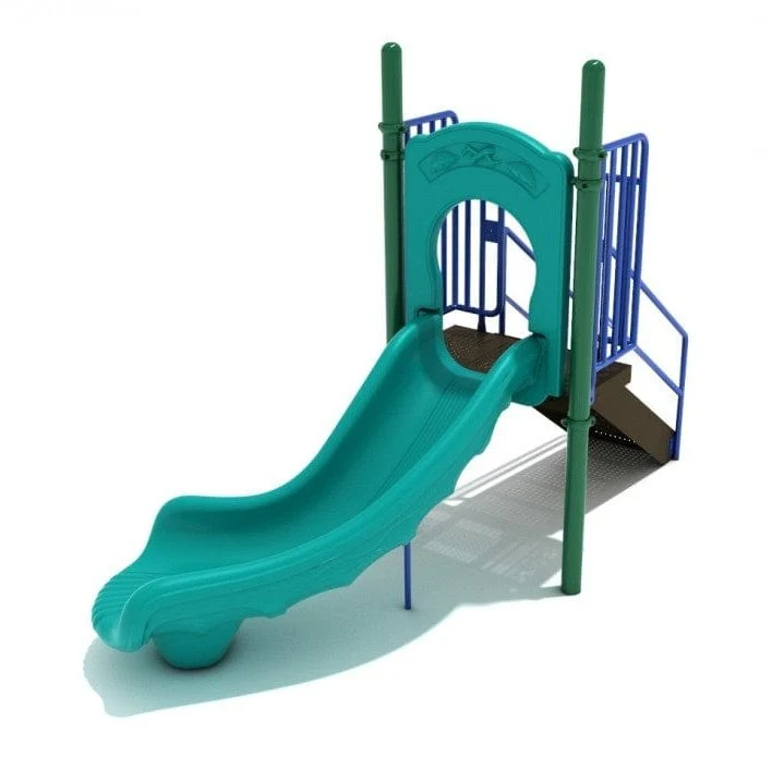 3' High - Single Right Turn Playground Slide