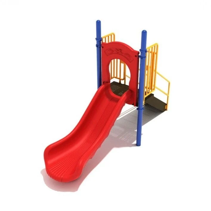 3' High - Single Straight Playground Slide