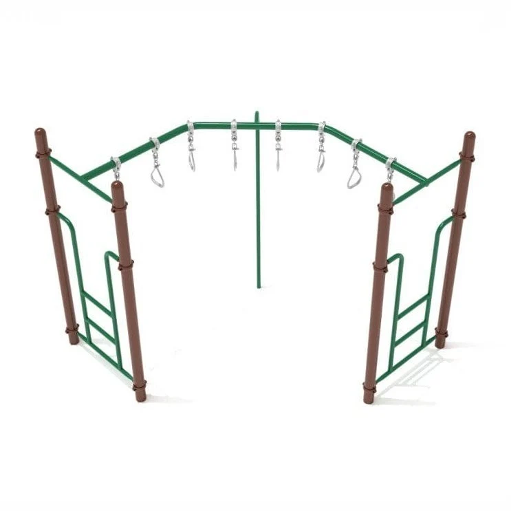 90-Degree Swinging Ring Monkey Bars