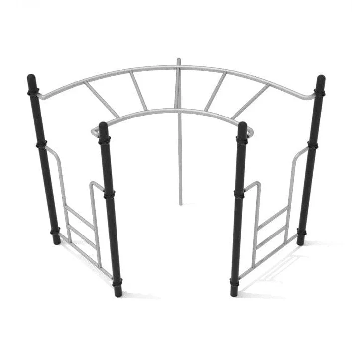 Curve Rung Horizontal Monkey Bars