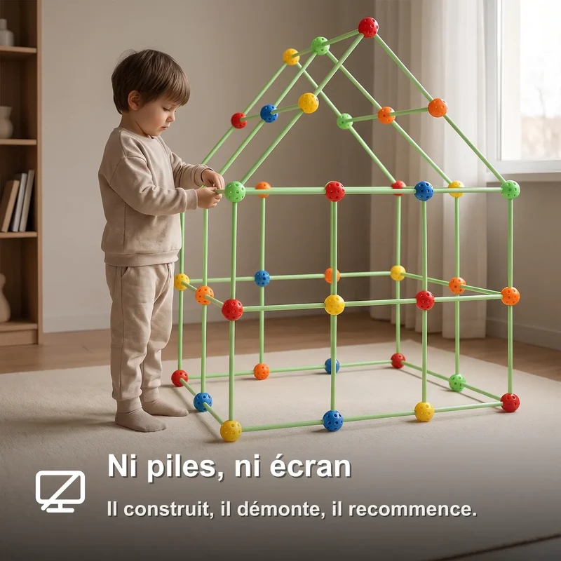 Kit Cabane Enfant à Construire Montessori