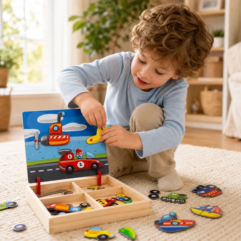 Puzzle Magnétique Montessori