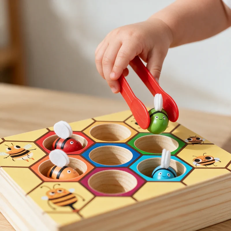 Ruche Montessori en Bois