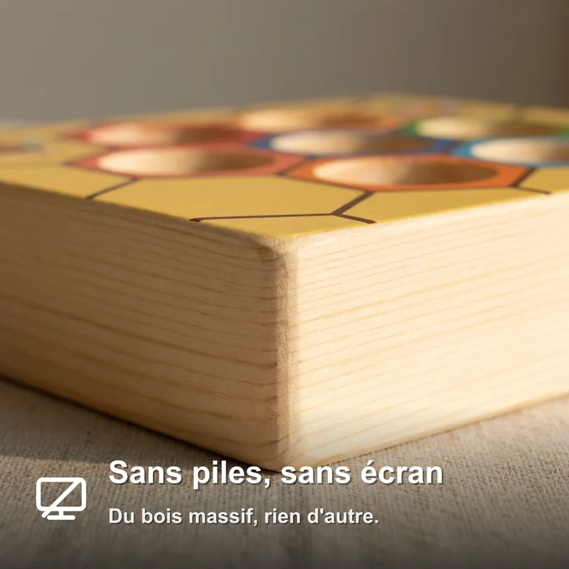 Ruche Montessori en Bois
