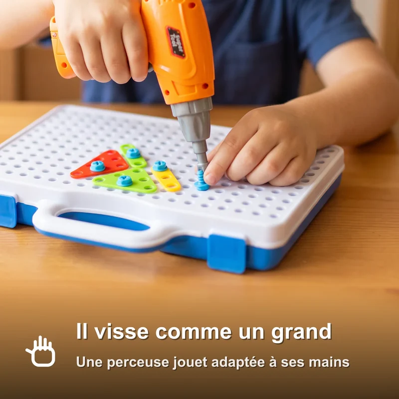 Jeu De Construction Bricolage Montessori