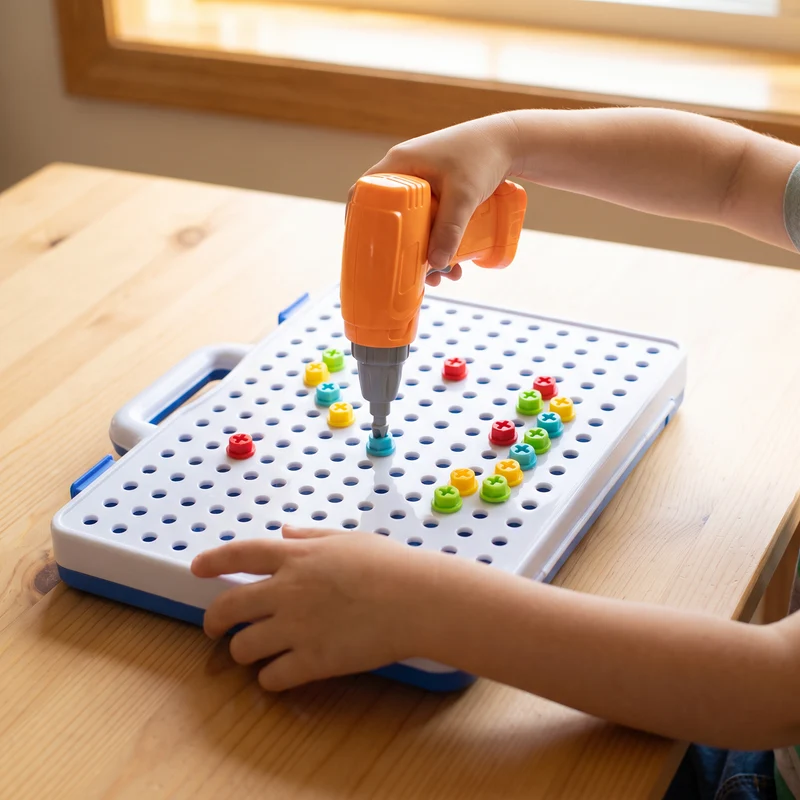 Jeu De Construction Bricolage Montessori