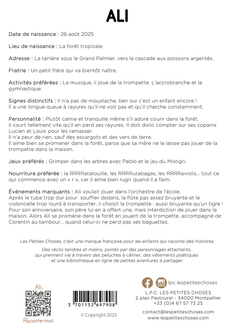 Affiche décorative Ali