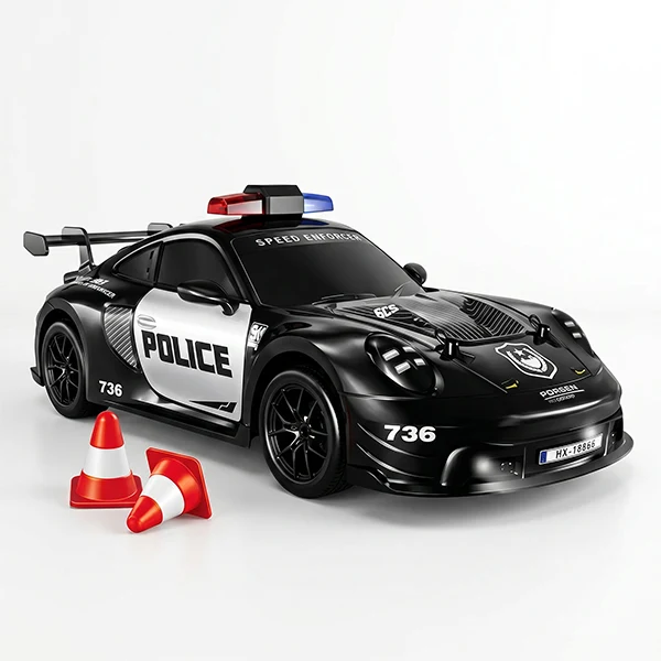 Voiture de Police RC 1:16