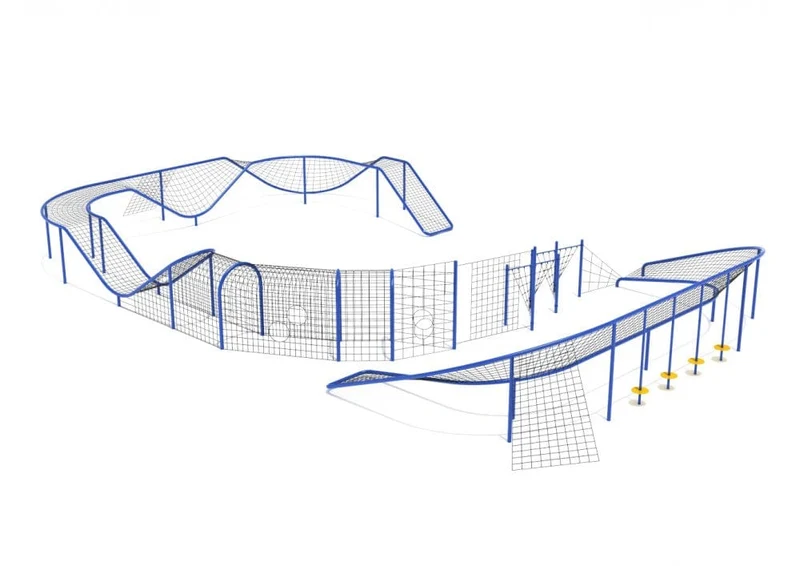 Spacewalk Course Net Climber