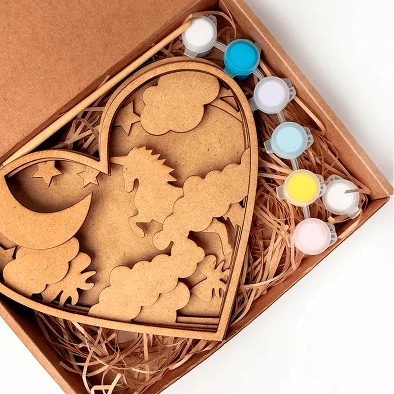 Puzzle en bois Monde magique BusyKids