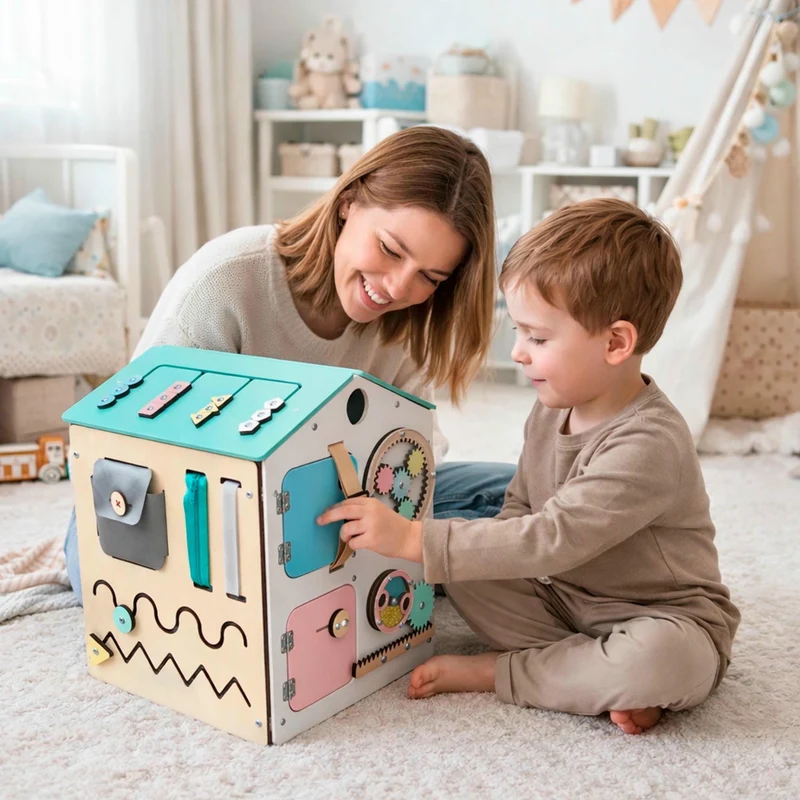 BusyKids Maisonnette Pastel