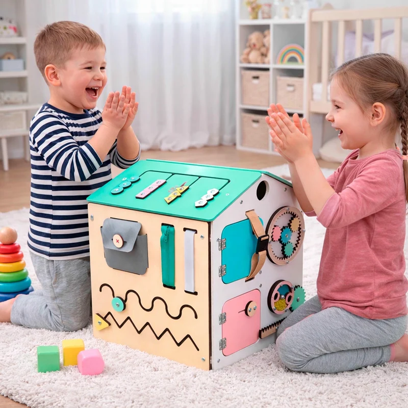 BusyKids Maisonnette Pastel