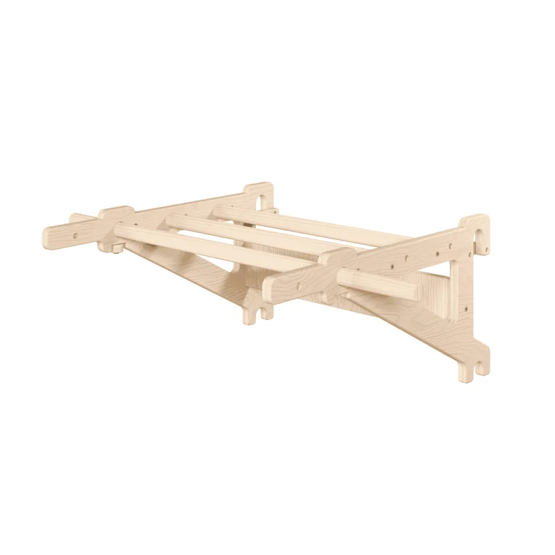 Barre de Traction en Bois pour Espalier BusyKids EVERGYM – Accessoire Évolutif