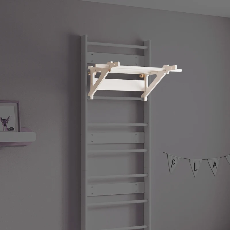 Barre de Traction en Bois pour Espalier BusyKids EVERGYM – Accessoire Évolutif