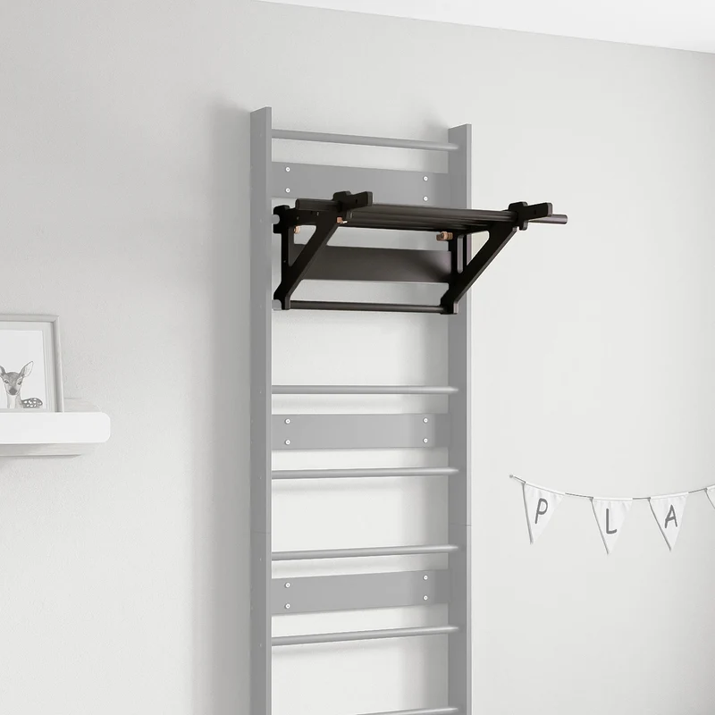 Barre de Traction en Bois pour Espalier BusyKids EVERGYM – Accessoire Évolutif