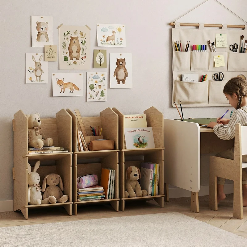 BusyKids Shelf MOD — un organiseur moderne et pratique pour enfants