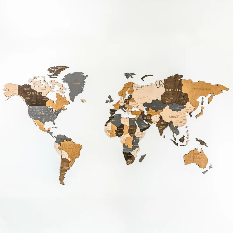 Carte du monde BusyKids