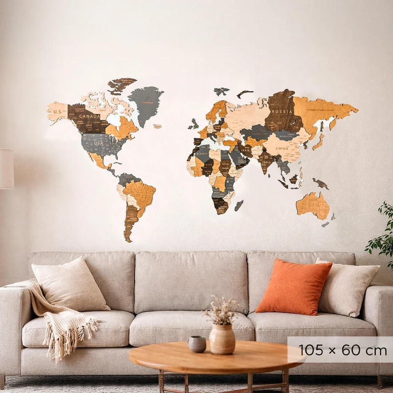 Carte du monde BusyKids