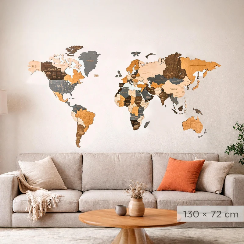 Carte du monde BusyKids