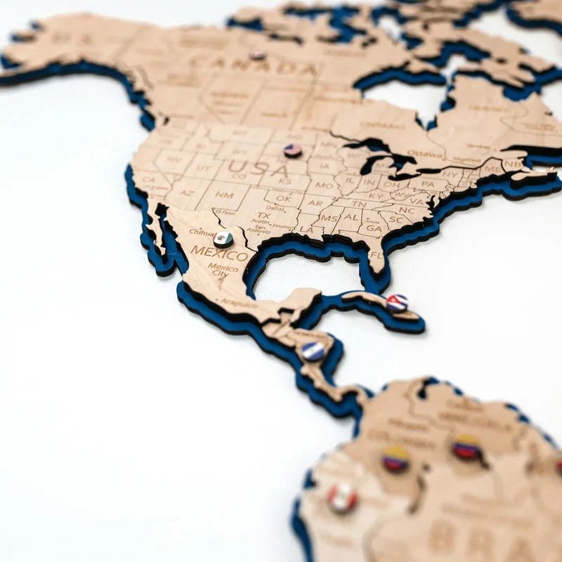 Carte du monde BusyKids