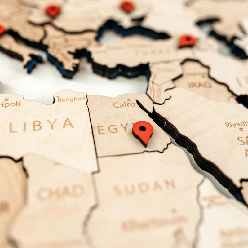 Carte du monde BusyKids