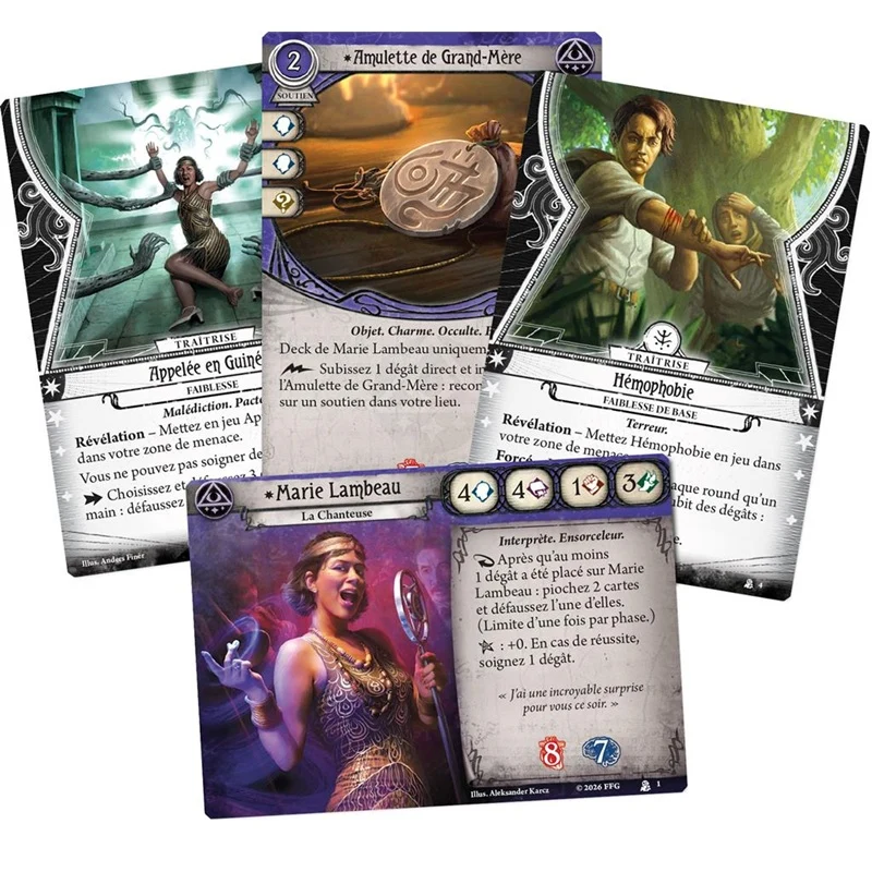 Horreur à Arkham JCE Marie Lambeau (Investigateurs)