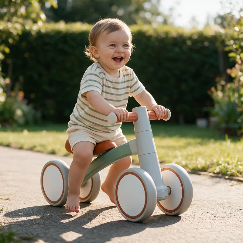 Vélo d'Apprentissage Montessori : Draisienne Stable et Légère pour Enfants
