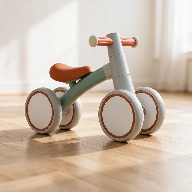 Vélo d'Apprentissage Montessori : Draisienne Stable et Légère pour Enfants