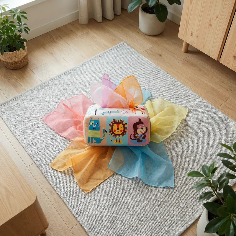 Boîte à Mouchoirs Magique Montessori