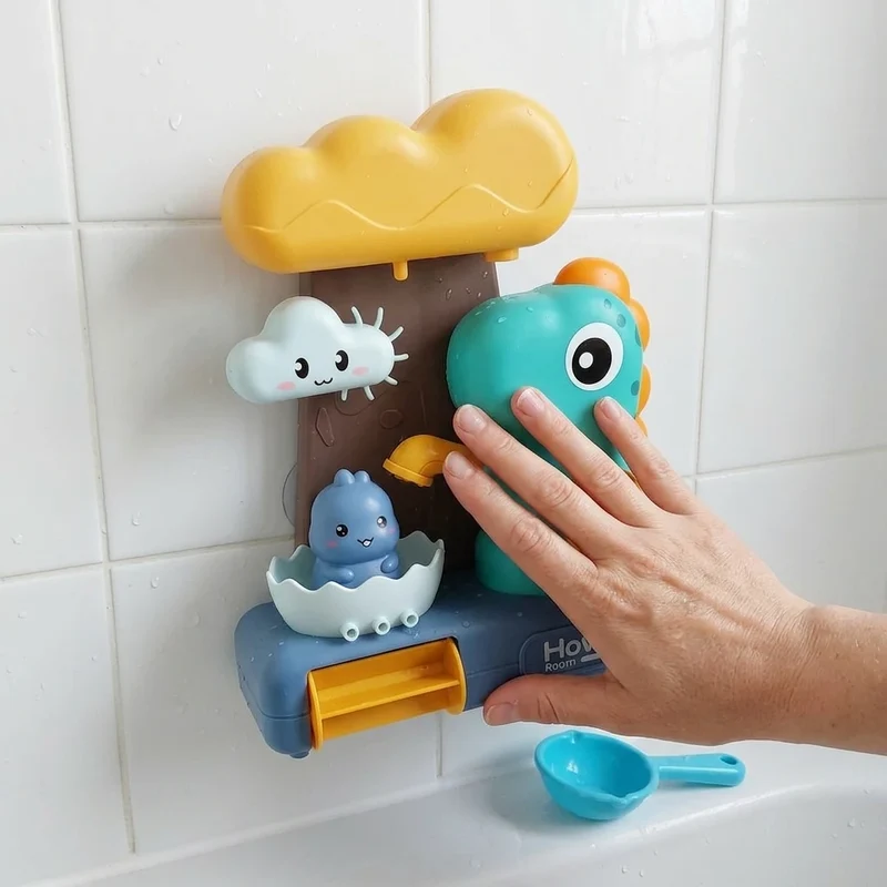Jouet de Bain Dinosaure Arroseur Montessori