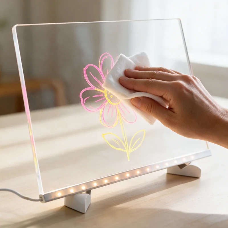 Tablette lumineuse pour des dessins