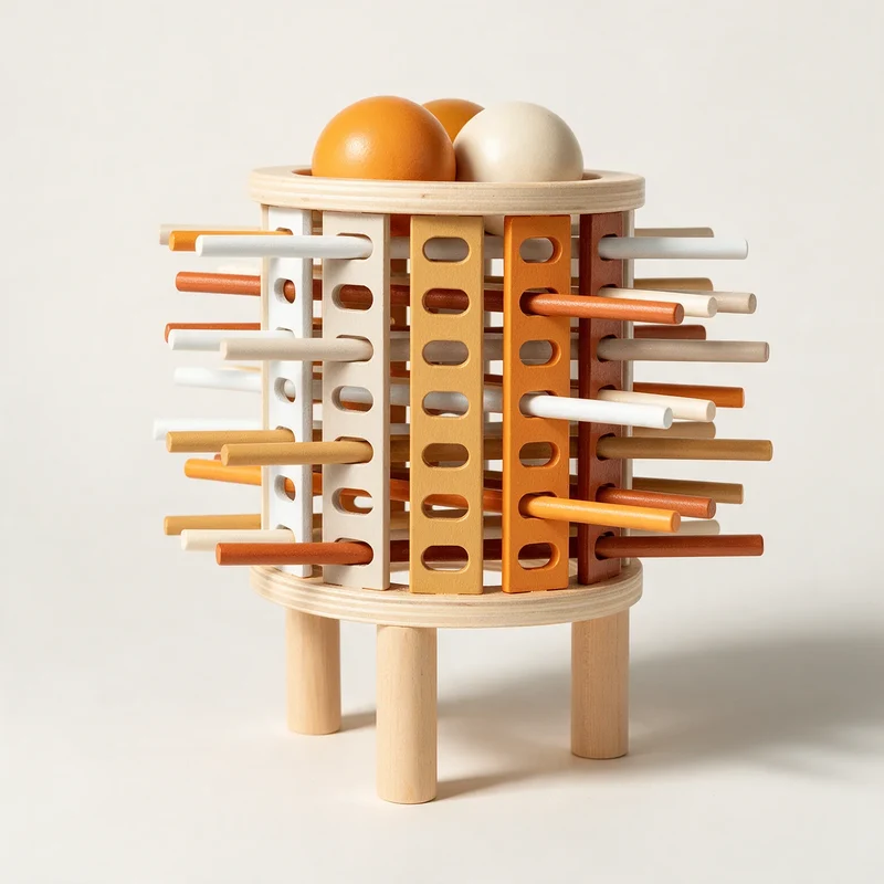 Jeux de Société Montessori En Bois