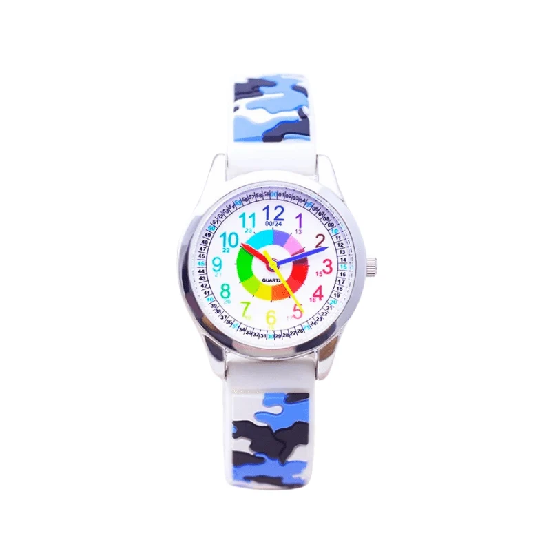 Montre d'Apprentissage Montessori – Apprends l'Heure en Couleurs