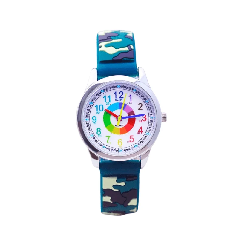 Montre d'Apprentissage Montessori – Apprends l'Heure en Couleurs
