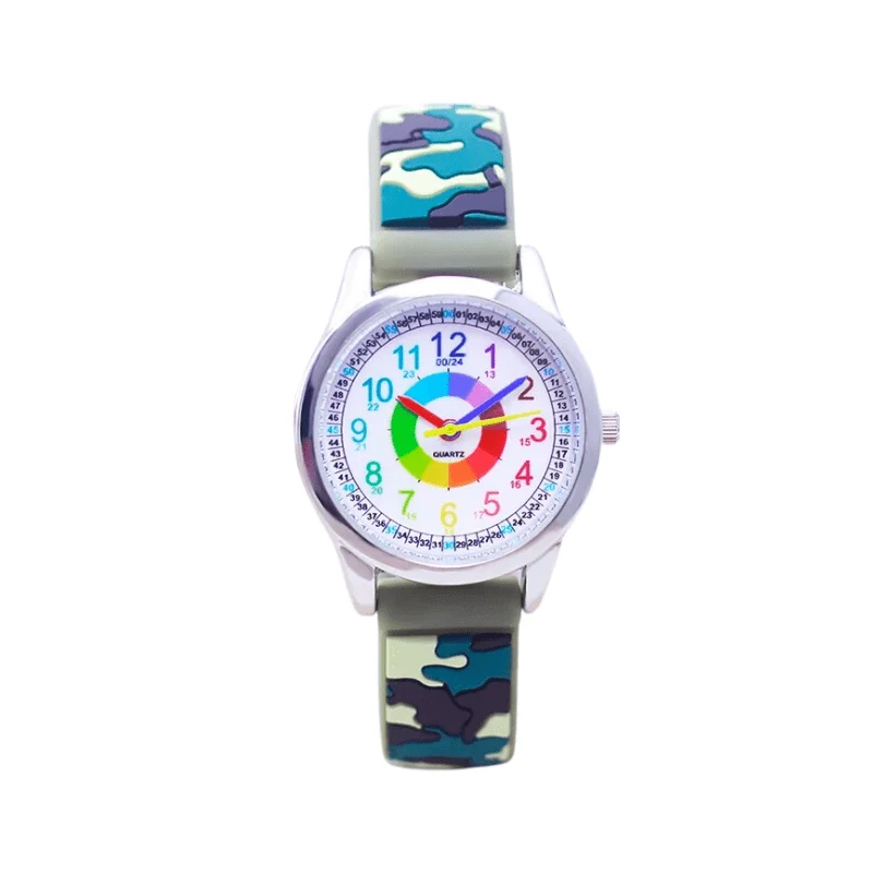 Montre d'Apprentissage Montessori – Apprends l'Heure en Couleurs