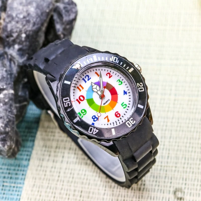 Montre Pédagogique Montessori pour Enfant – Apprendre l'Heure en Couleurs