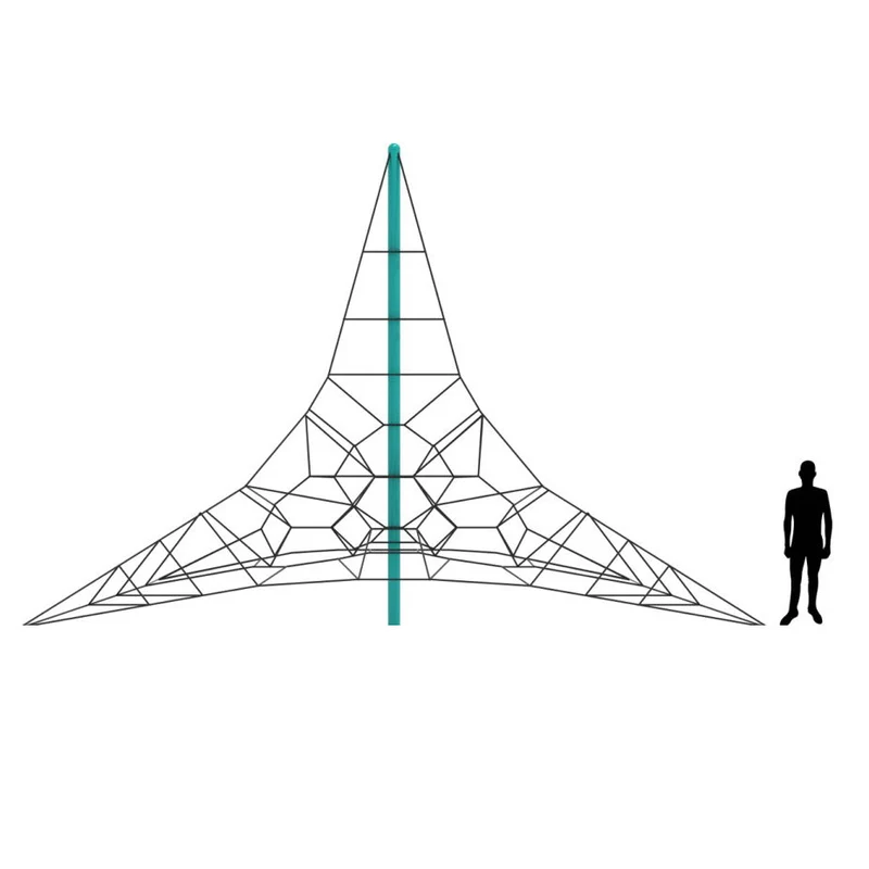 Interstellar Incline Net Climber